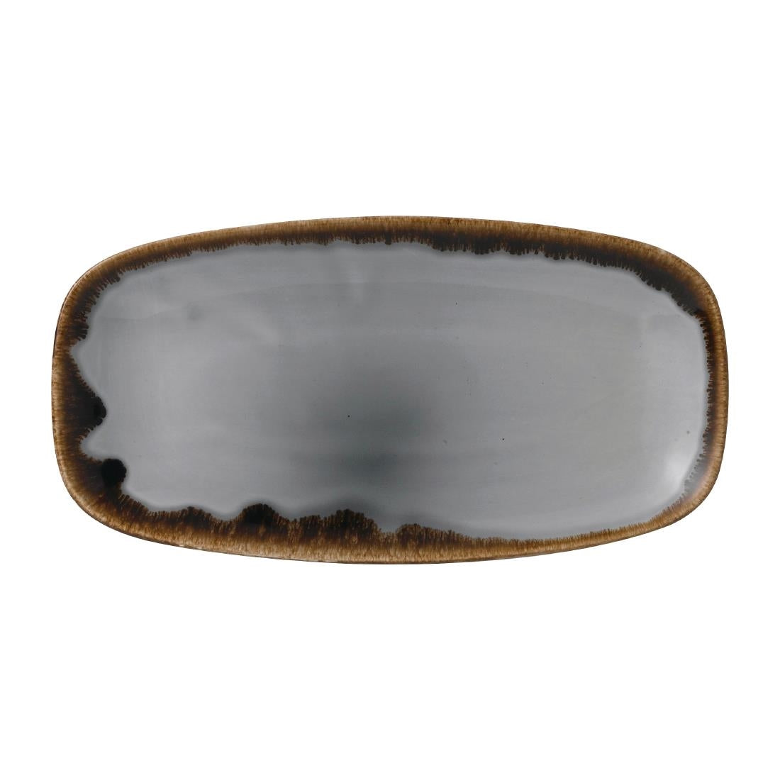 Dudson Harvest Grey Chefs Oblong Plate 298 x product image