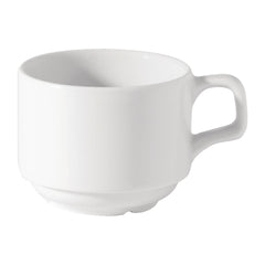 Utopia Titan Stacking Cups White 200ml (Pack of 36)