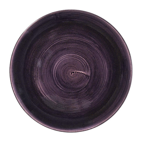 Churchill Stonecast Patina Deep Purple Coupe Plate 288mm (Pack of 12)