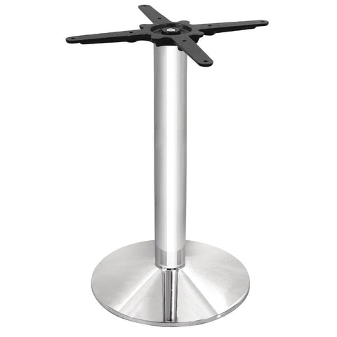 Bolero Round Tulip Table Base Chrome product image