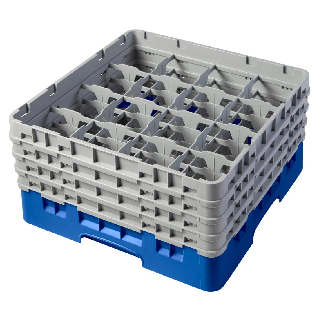 Cambro Camrack Blue 16 Compartments Max Glass product image