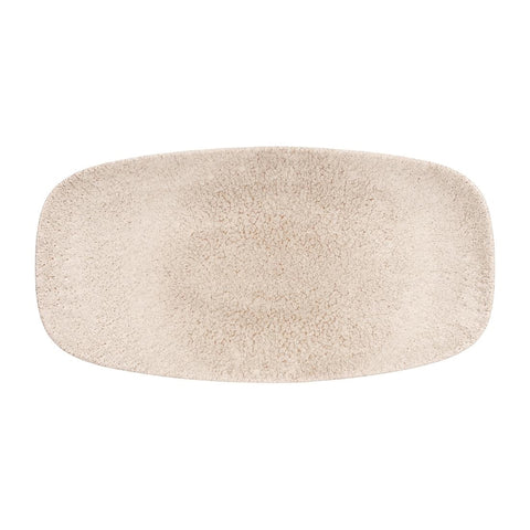 Churchill Studio Prints Raku Rectangular Plates Agate Grey 298mm (Pack of 12)