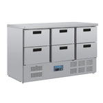 Polar G-Series Six Drawer Counter Fridge product image