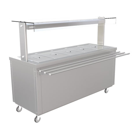 Parry Hot Cupboard with Dry Bain Marie Top and Quartz Heated Gantry FS-HB5PACK