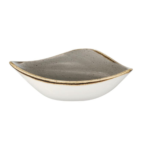Churchill Stonecast Triangle Bowl Grey 153mm product image