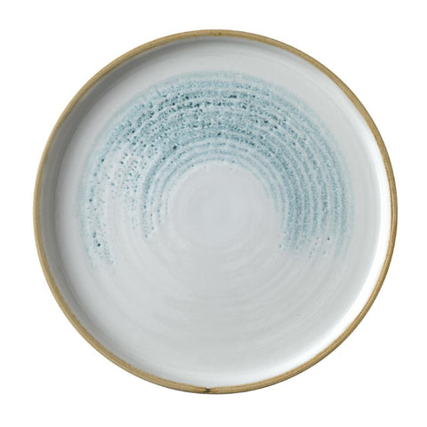 Churchill Homespun Accents Aquamarine Walled Plate 220mm (Pack of 6)