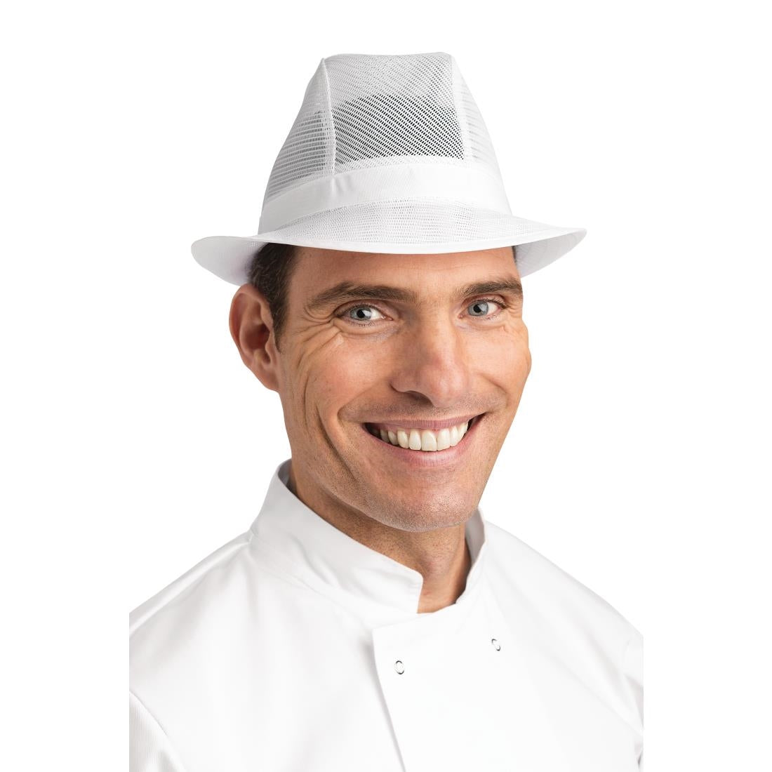 Trilby Hat White L product image
