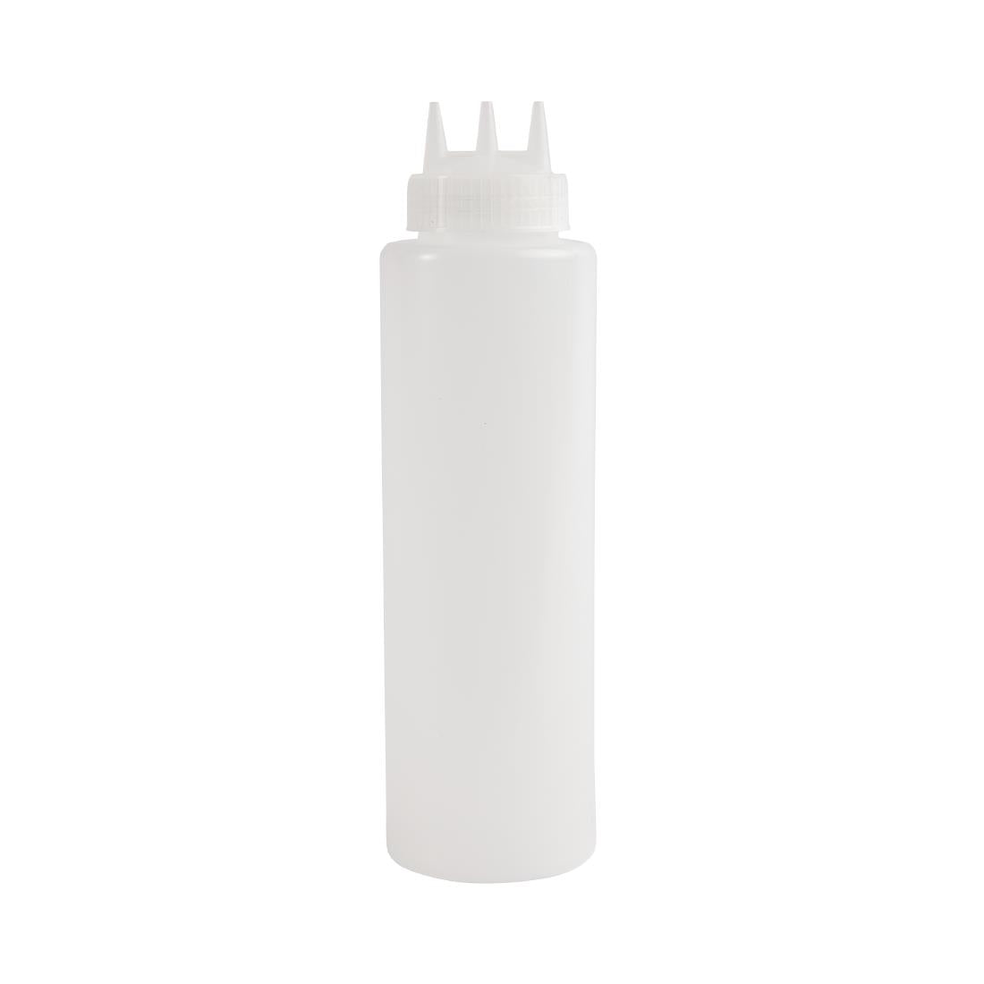 Vogue Clear 3 Nozzle Squeeze Bottle 36oz product image