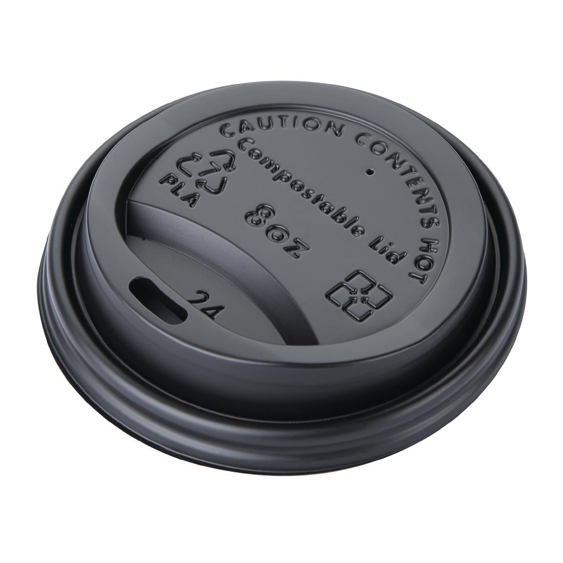 Fiesta Compostable Coffee Cup Lids 225ml / product image