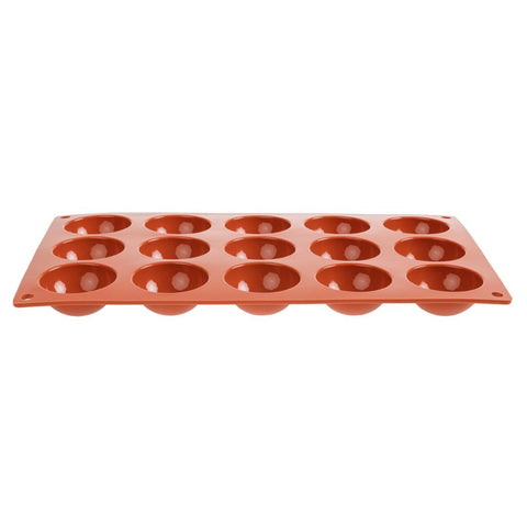 Pavoni Formaflex Silicone Half Sphere Mould 15 Cup