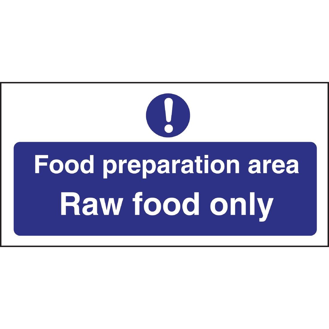 Vogue Food Preparation Area Raw Food Only product image