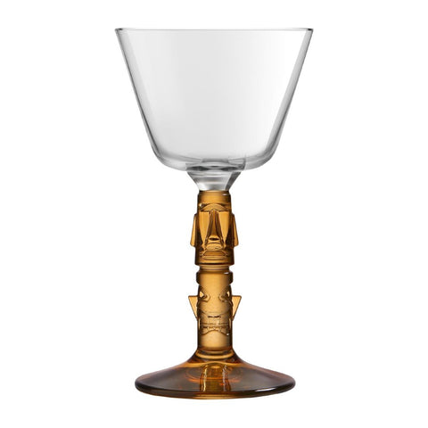 Onis Tiki Mai Tai Glasses with Amber Stem 200ml (Pack of 6)