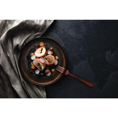 Olympia Ochre Flat Plates 220mm (Pack of 6)