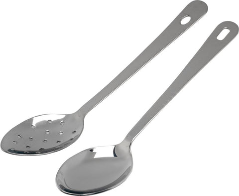 Genware 300010 S/St.Serving Spoon 10" With Hanging Hole