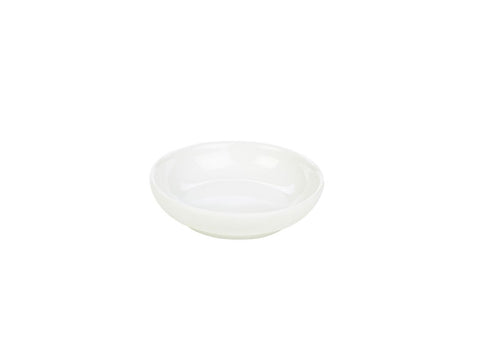 Genware 302110 Royal Butter Tray 10cm Dia - Pack of 12
