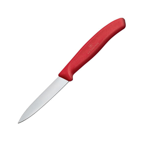 Victorinox Paring Knife Pointed Tip Red 8cm