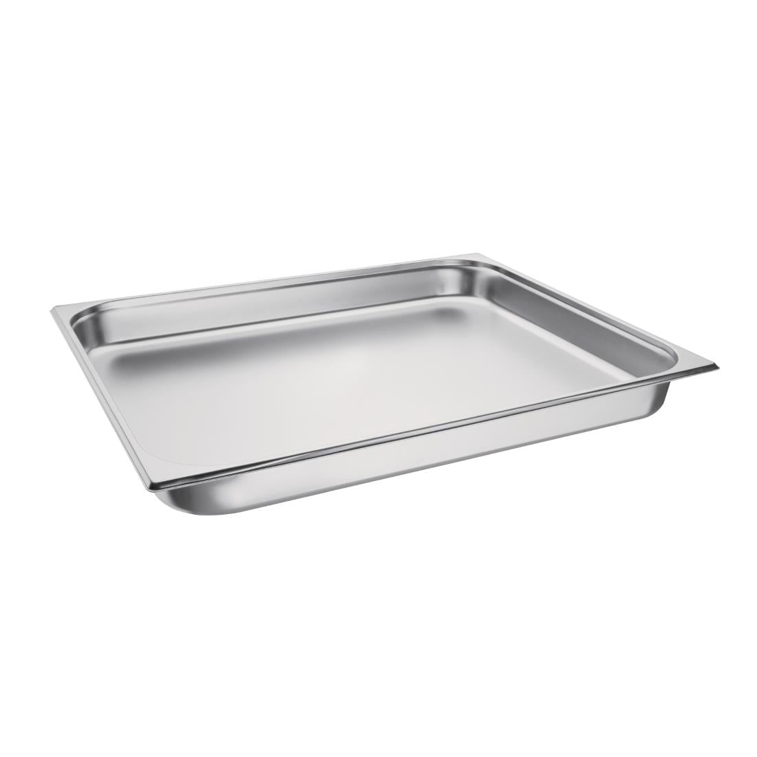 Vogue Stainless Steel 2/1 Gastronorm Tray product image