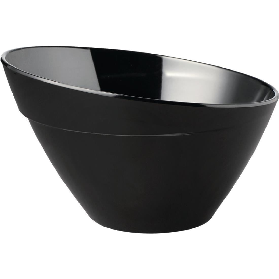 APS Balance Melamine Bowl Black 300mm product image