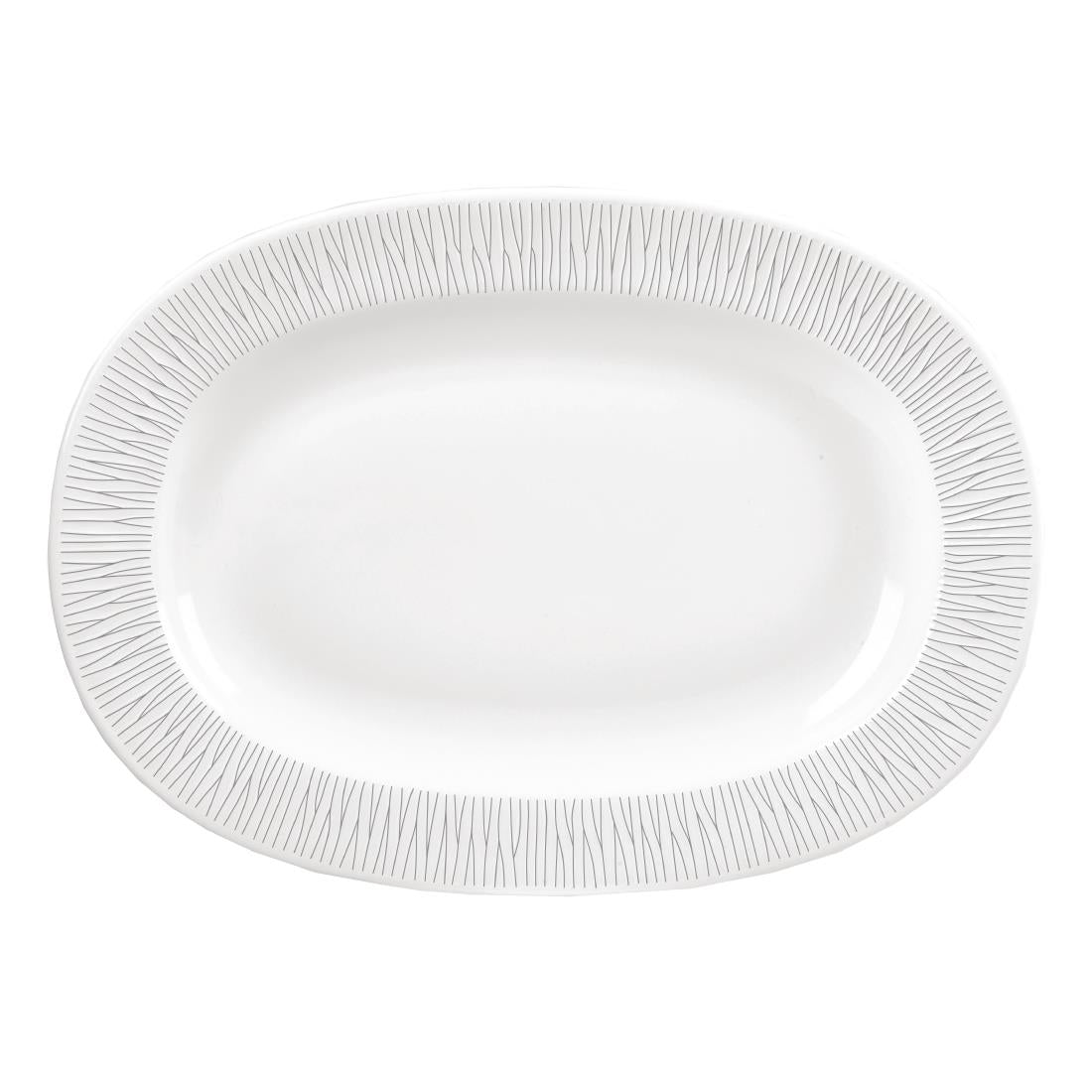 Churchill Bamboo Oval Dish Medium Rimmed product image