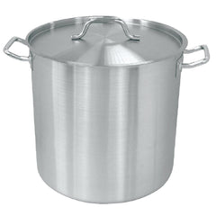 Vogue Deep Stock Pot 35.5Ltr Stainless Steel Induction