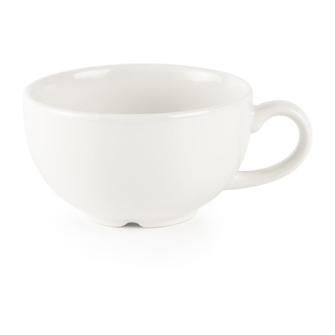 Churchill Plain Whiteware Cappuccino Cups product image