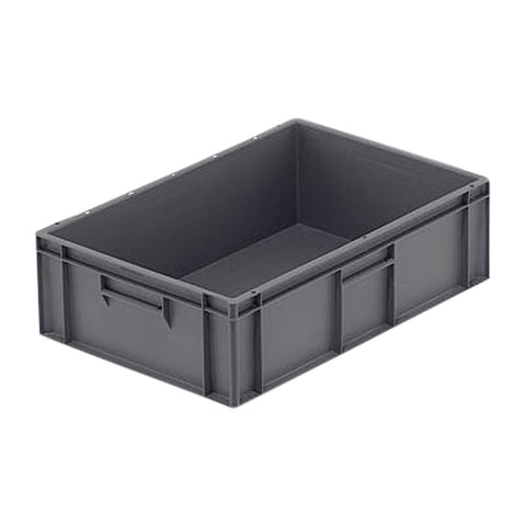 Fletcher Grey Solid Stacking Container Large 600x400x175mm