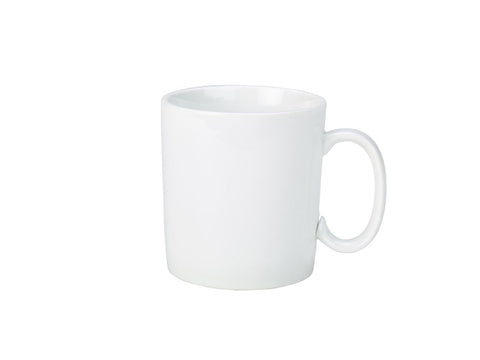 Genware 322128 Royal Straight Sided Mug 28cl/10oz - Pack of 6