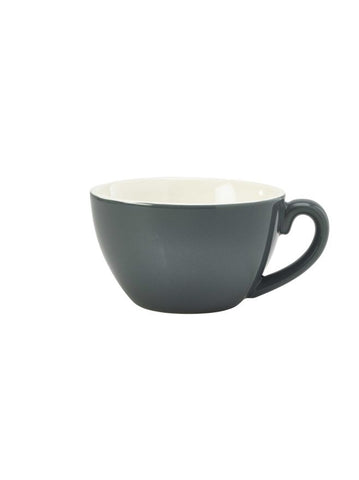 Genware 322134G Royal Bowl Shaped Cup 34cl Grey - Pack of 6