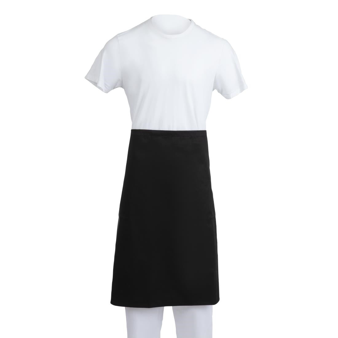 Whites Regular Waist Apron Black product image