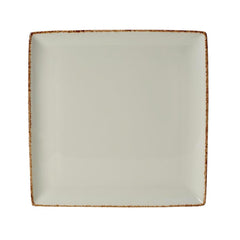 Steelite Brown Dapple Square Plates (Pack of 6)