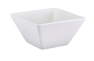 GenWare 357013 Porcelain Square Bowl 12.8cm/5" - Pack of 6