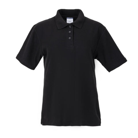 Ladies Polo Shirt Black M