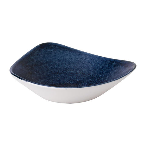 Stonecast Plume Ultramarine Triangle Bowl product image