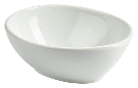 Genware 364115 Royal Organic Oval Bowl 15.4 x 12.8cm - Pack of 6