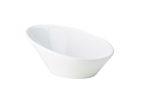 Genware 366016 Royal Oval Sloping Bowl 16cm - Pack of 6