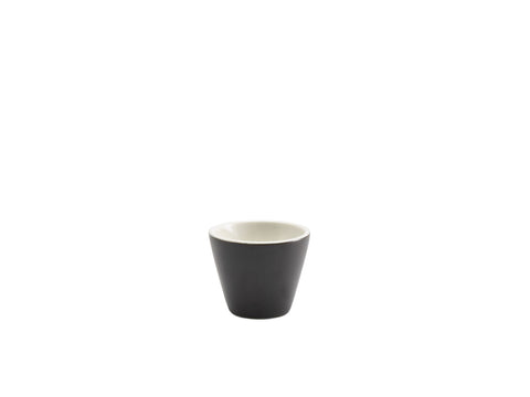 Genware 369006MBK Royal Conical Bowl 6cm Dia Matt Black