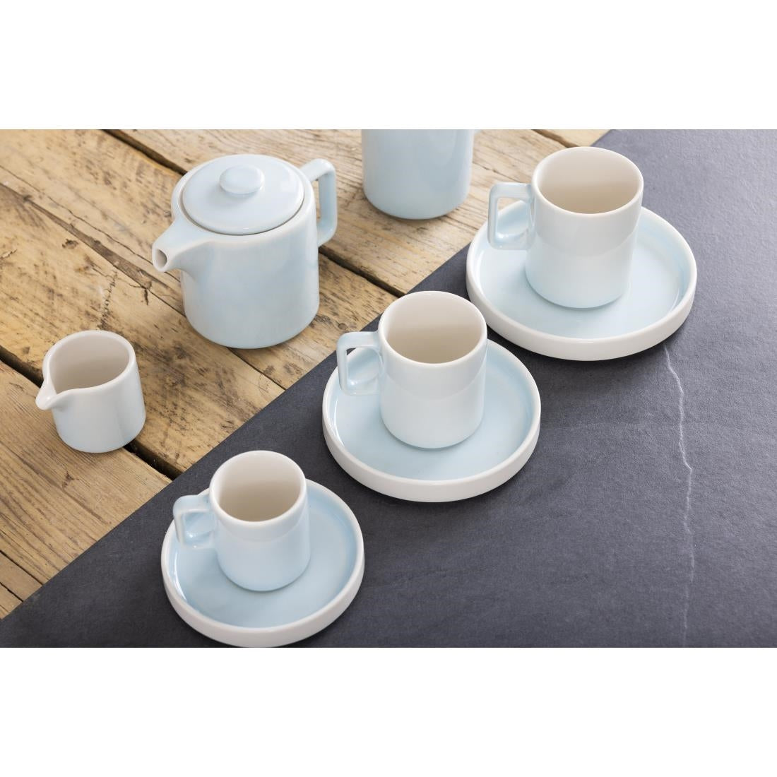 Olympia Fondant Saucer Aqua - 152mm 6" product image