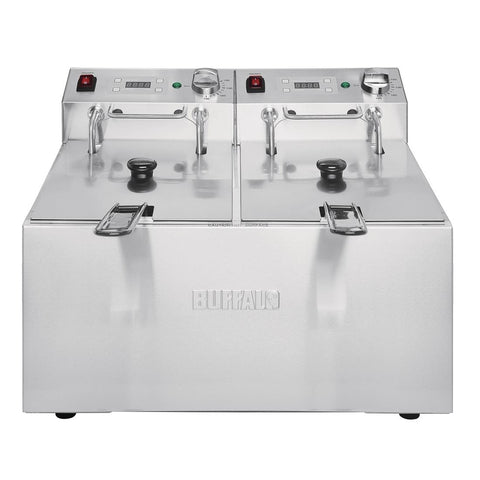 Buffalo Twin Tank Twin Basket 2x5Ltr product image