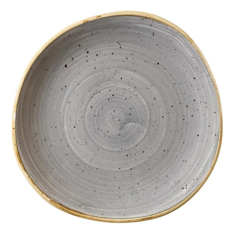 Churchill Stonecast Round Plate Peppercorn product image