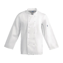 Whites Vegas Unisex Chefs Jacket Long Sleeve White L