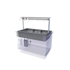 Designline HBM3 Drop-In Dry Heat Bain Marie 3x 1/1 GN