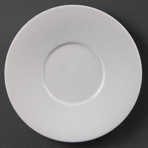 Olympia Whiteware Saucers 150mm (Pack of 12)