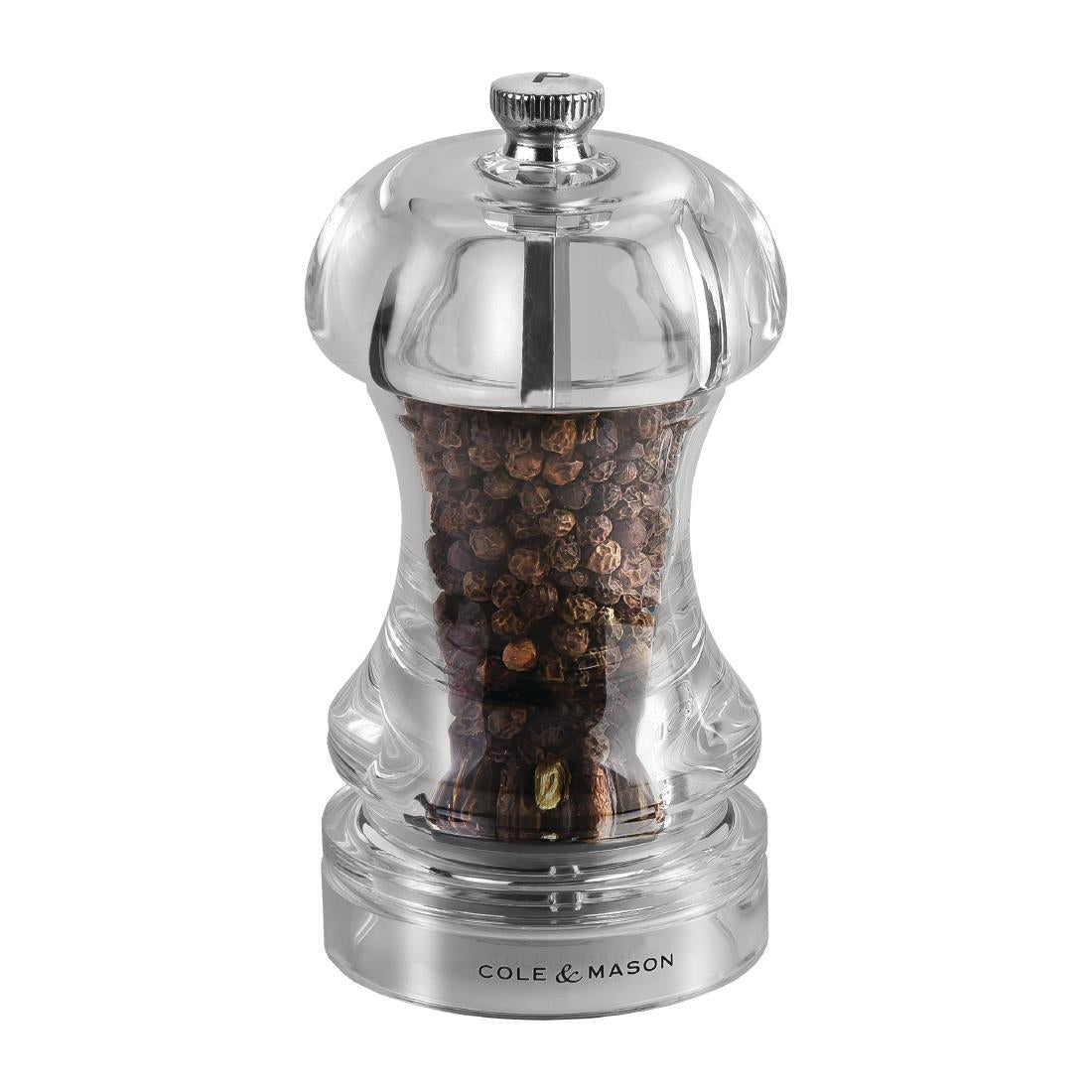 Cole & Mason Acrylic Pepper Mill Capstan 4.5in product image