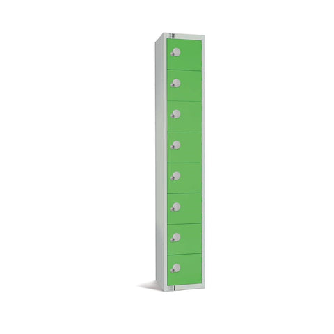 Elite Eight Door Padlock Locker Green product image