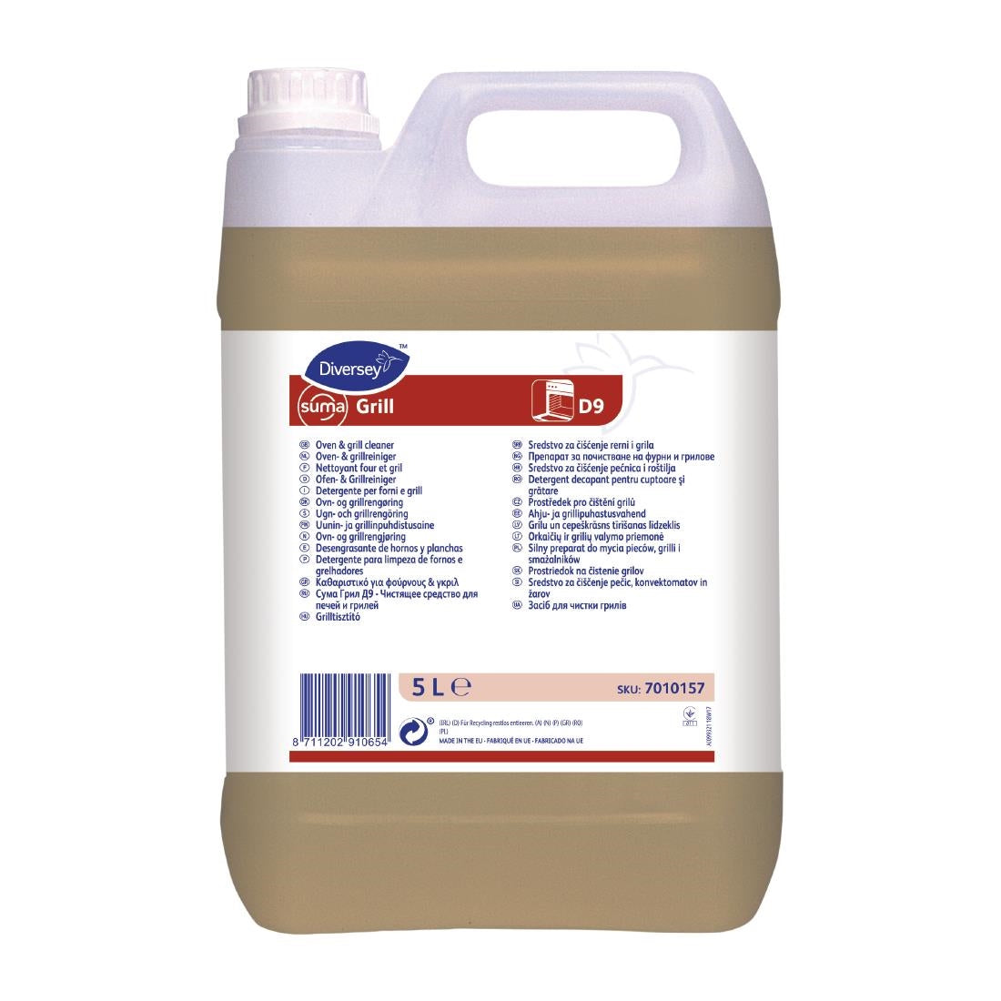 Suma D9 Grill and Oven Cleaner Concentrate product image