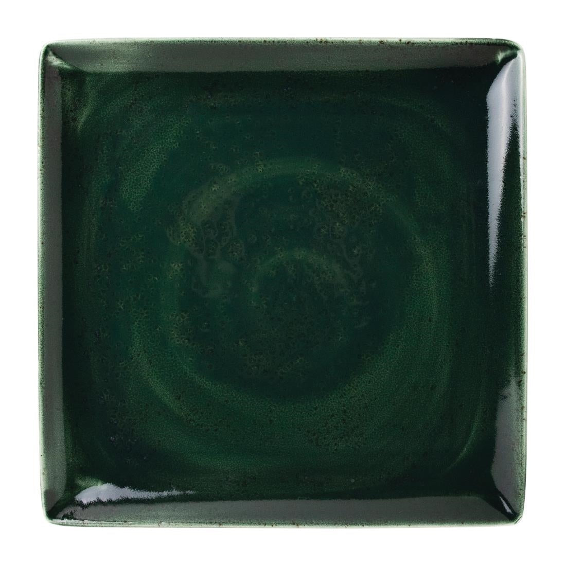 Steelite Vesuvius Square One Burnt Emerald product image