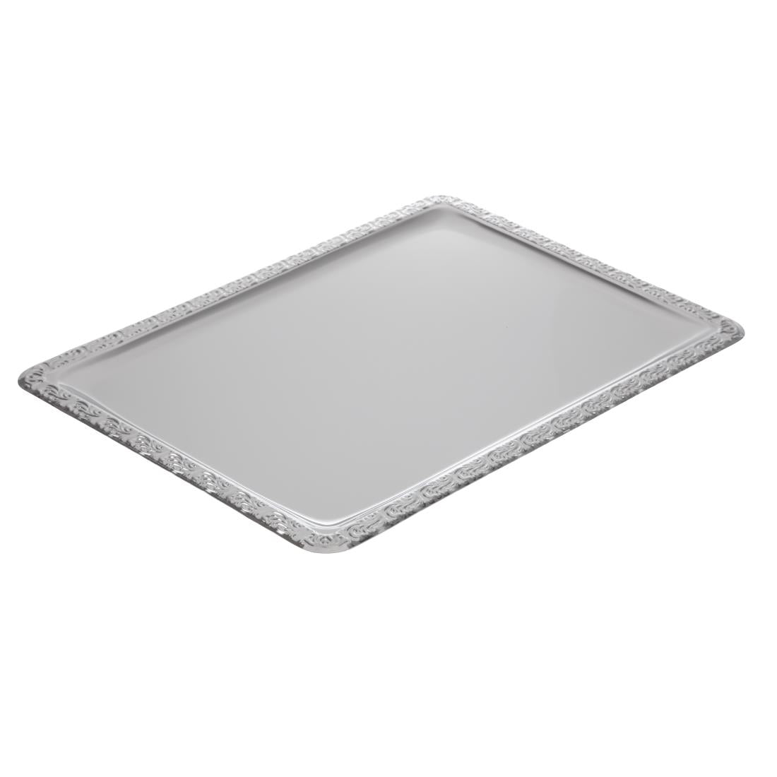 APS Stainless Steel Rectangular Service Tray product image