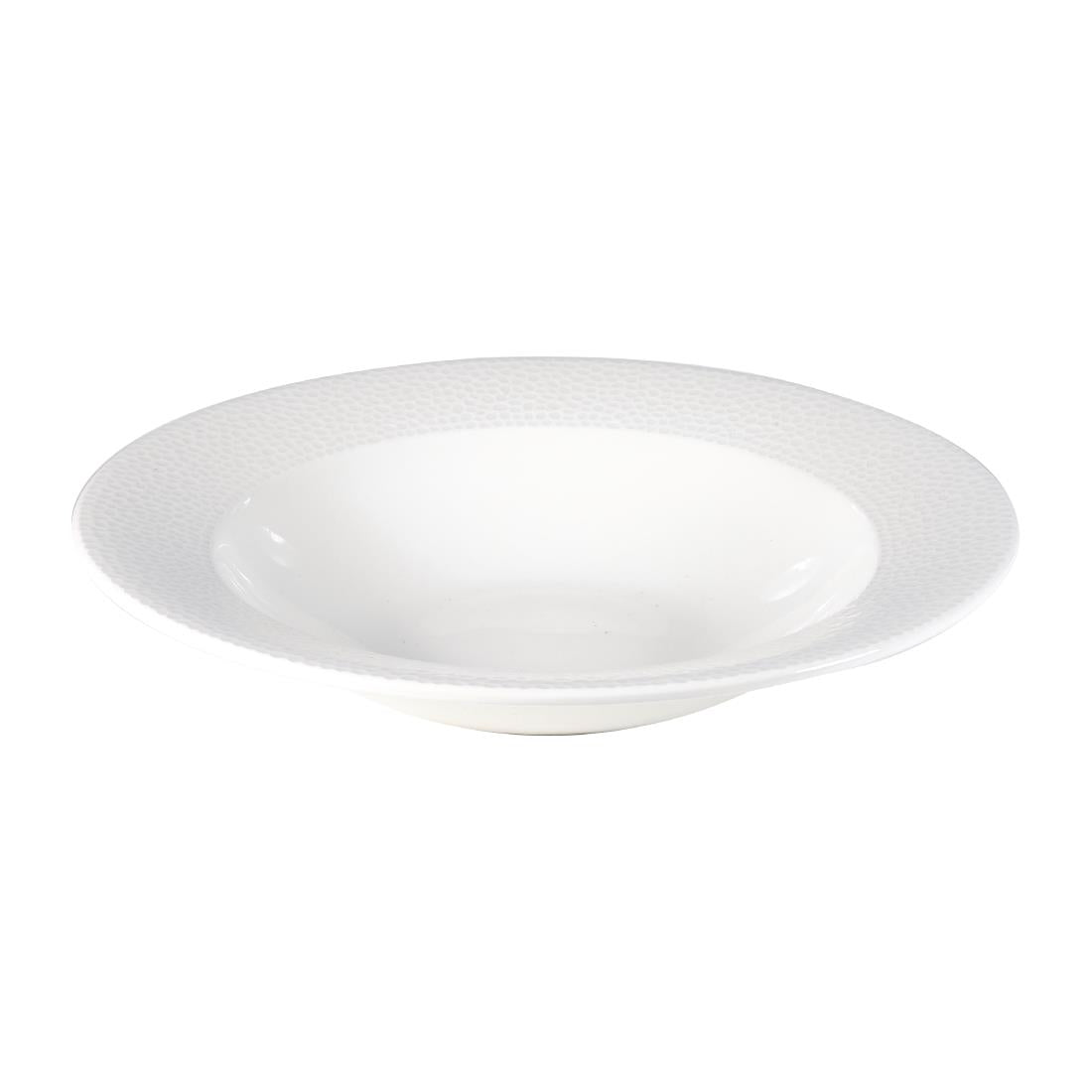 Churchill Isla Rimmed Soup White 249mm product image