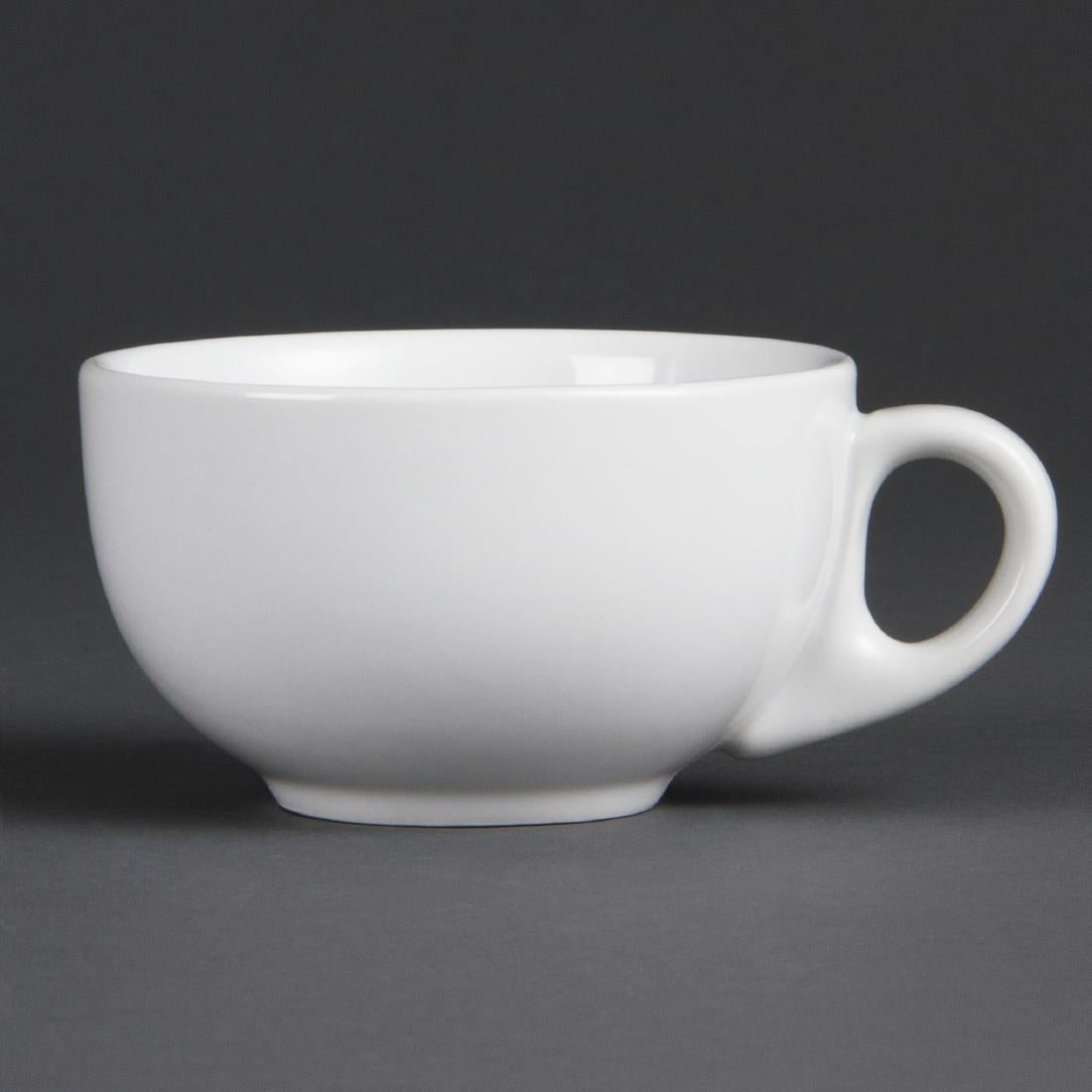 Olympia Whiteware Cappuccino Cups 200ml 7oz product image