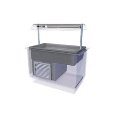 Designline Drop-In Cold Island Well Self-Service 1525mm
